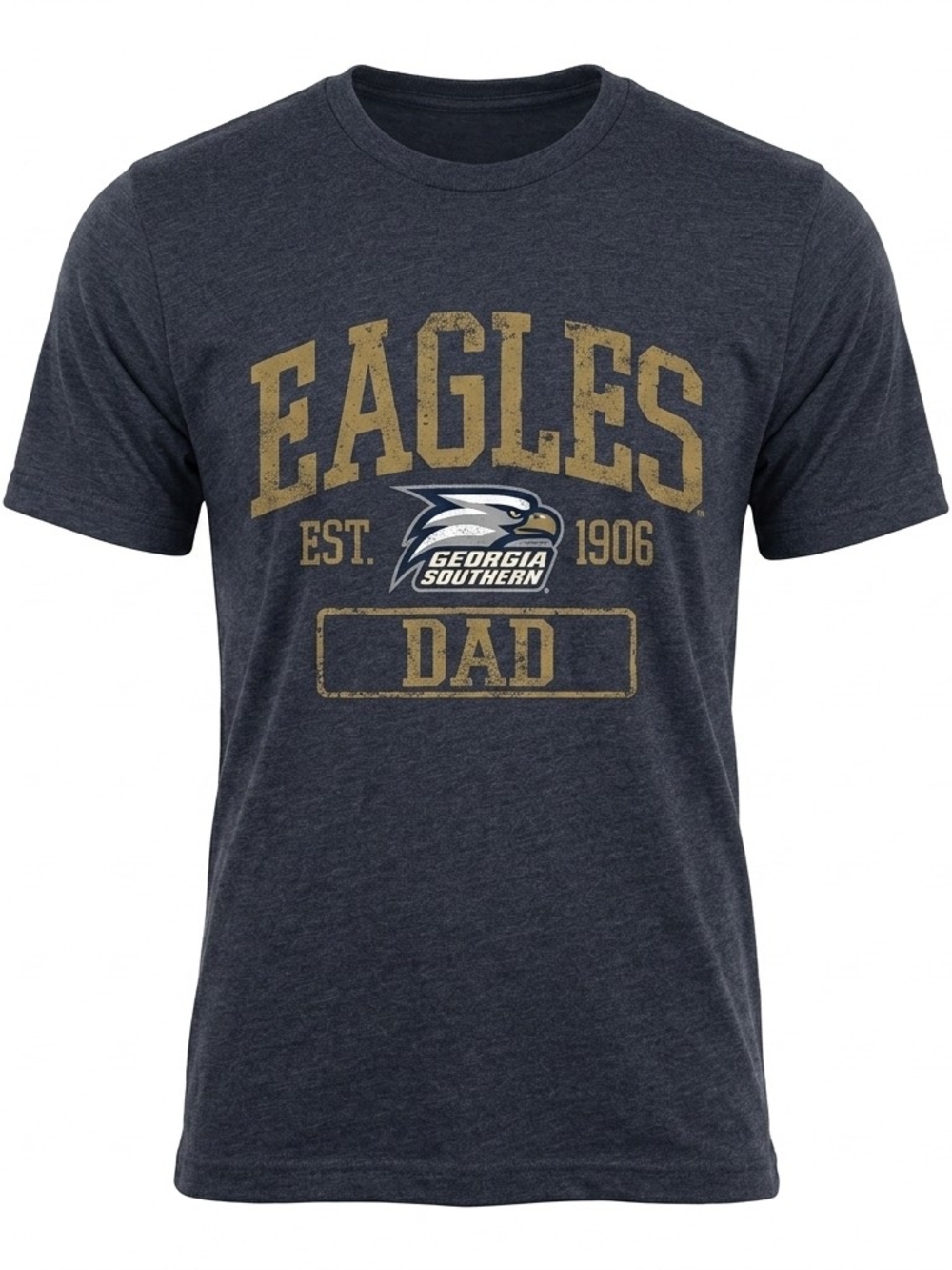 Georgia‎ Southern Eagles Dad Graphic T-Shirt Charcoal Grey L